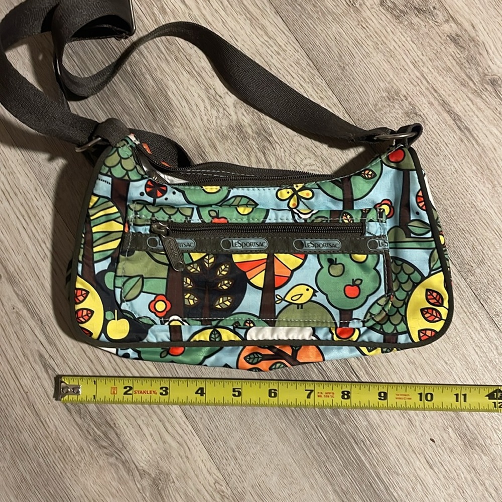 Authentic Lesportsac small crossbody shoulder bag purse